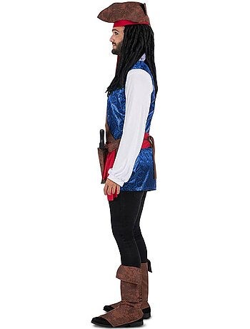 Costume da pirata caraibico con cappello