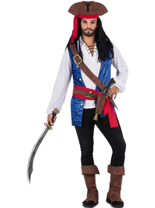 Costume da pirata caraibico con cappello - Kiabi