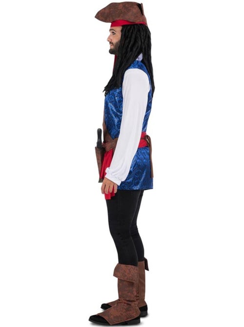 Costume da pirata caraibico con cappello - Kiabi