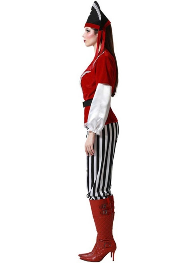 Costume da piratessa a righe da donna Multicolore - Kiabi