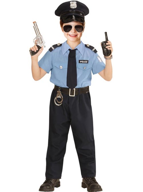 Costume da poliziotto con cappello - Kiabi