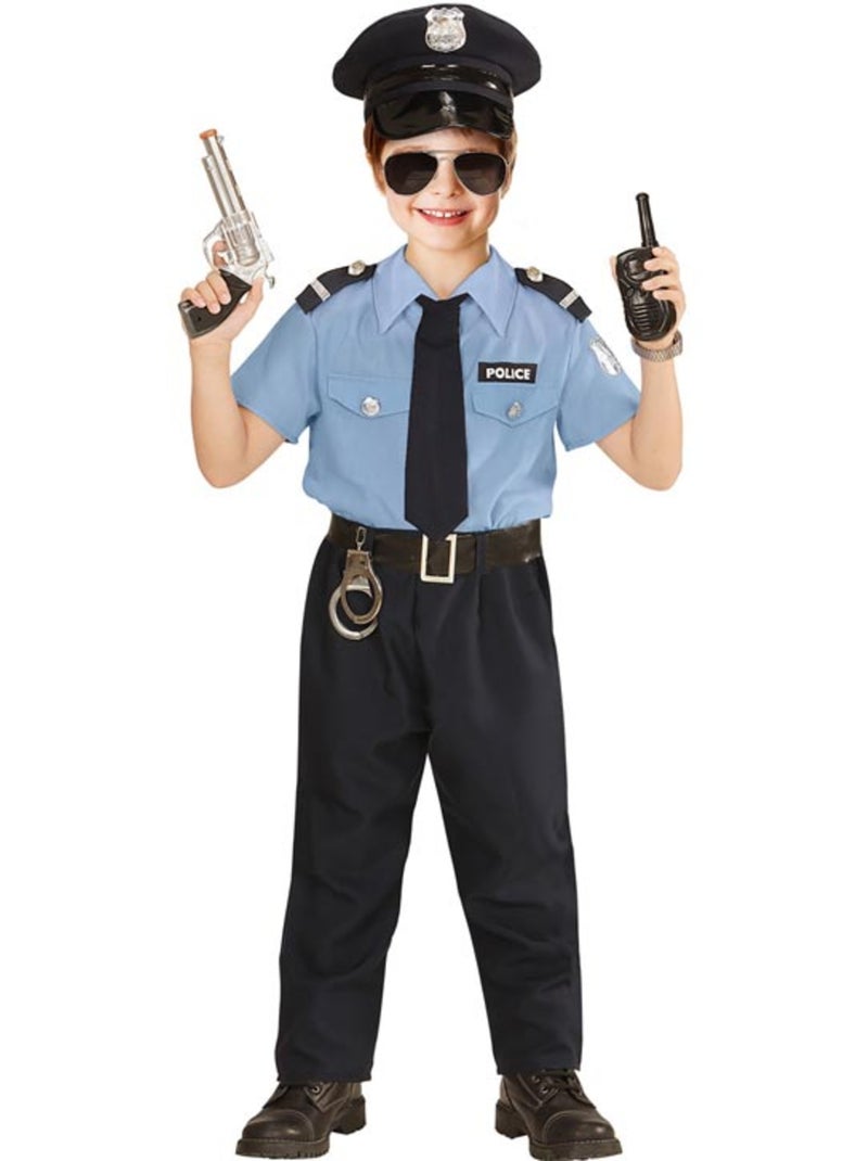 Costume da poliziotto con cappello Multicolore - Kiabi