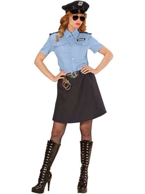 Costume da poliziotto con cappello - Kiabi