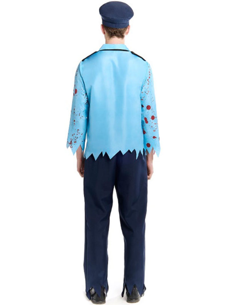 Costume da poliziotto zombie con cappello Multicolore - Kiabi