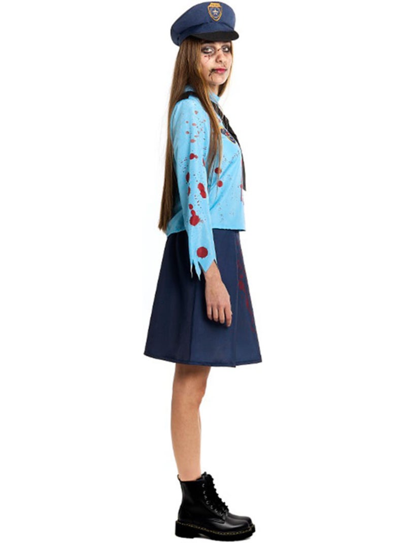 Costume da poliziotto zombie con cappello Multicolore - Kiabi