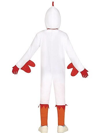 Costume da pollo con cappuccio