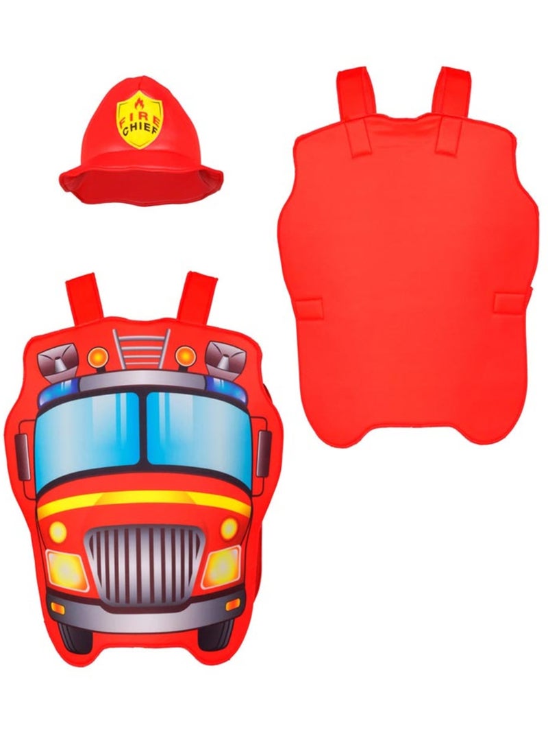 Costume da pompiere con cappello Multicolore - Kiabi