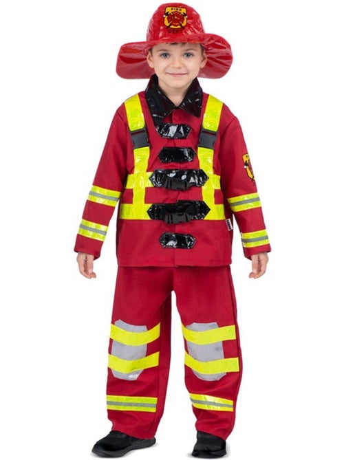 Costume da pompiere con casco - Kiabi