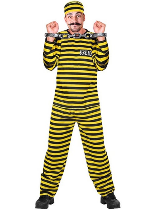Costume da prigioniero a righe - Kiabi