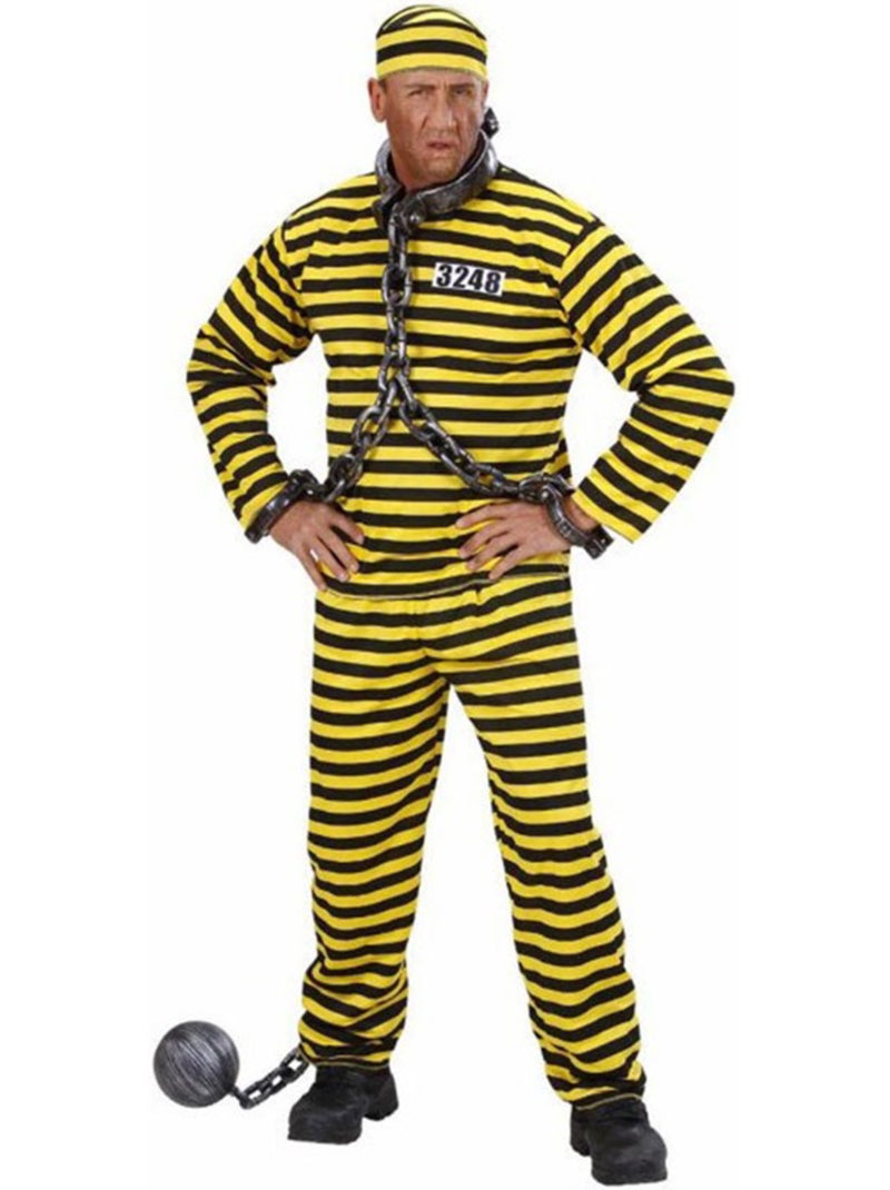 Costume da prigioniero a righe Multicolore - Kiabi