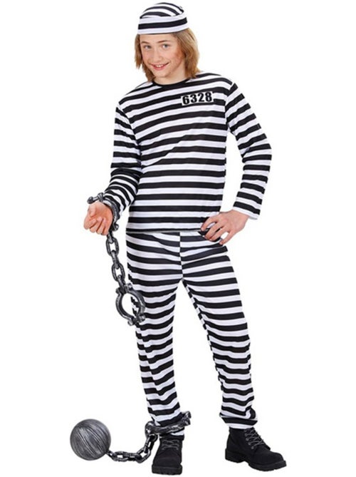Costume da prigioniero a righe - Kiabi