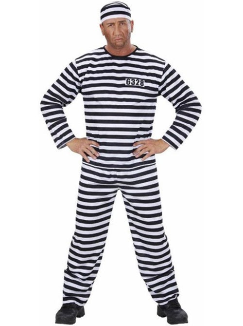 Costume da prigioniero a righe - Kiabi