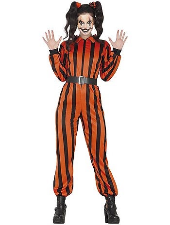 Costume da prigioniero Arlecchino