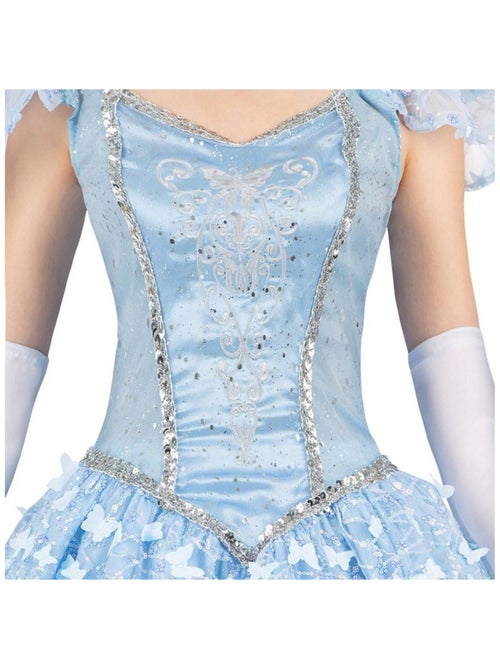 Costume da principessa delle fiabe azzurro chiaro - Kiabi