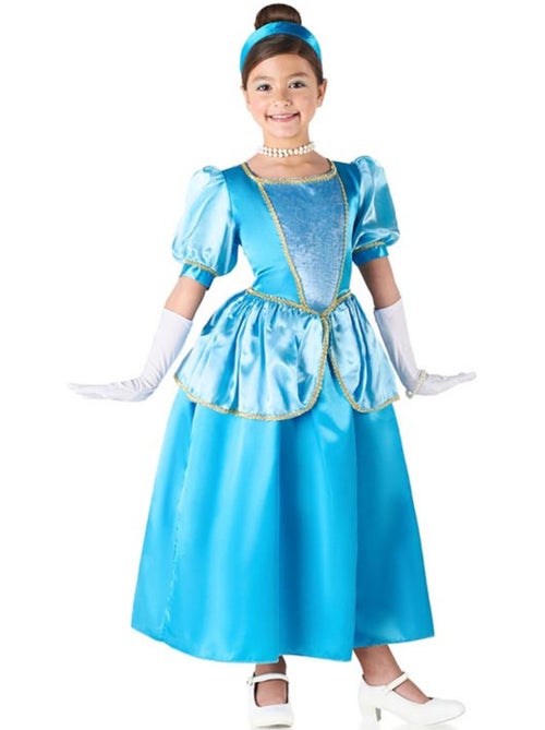 Costume da principessa delle fiabe celeste - Kiabi