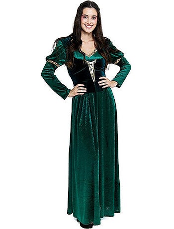 Costume da principessa medievale oscura