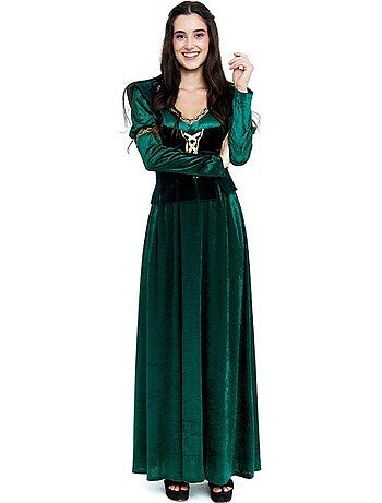 Costume da principessa medievale oscura