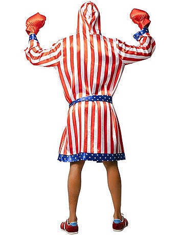 Costume da pugile professionista usa con cintura da uomo