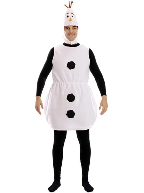 Costume da pupazzo di neve da uomo - Kiabi