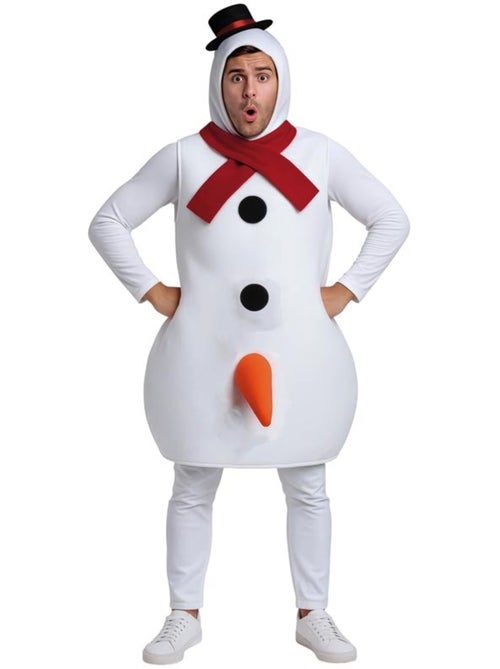 Costume da pupazzo di neve divertente da uomo - Kiabi