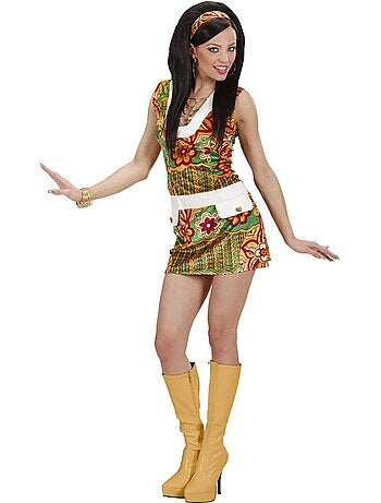 Costume da ragazza anni '60 in velluto
