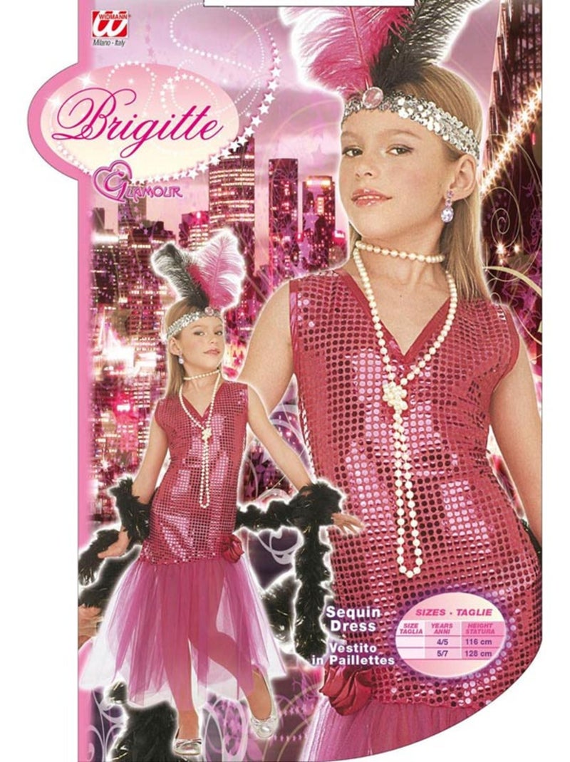 Costume da ragazza Charleston Multicolore - Kiabi