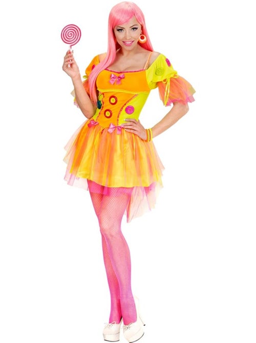Costume da ragazza fantasy al neon - Kiabi