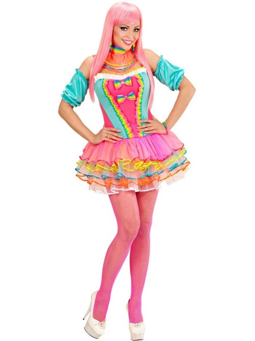 Costume da ragazza fantasy arcobaleno - Kiabi