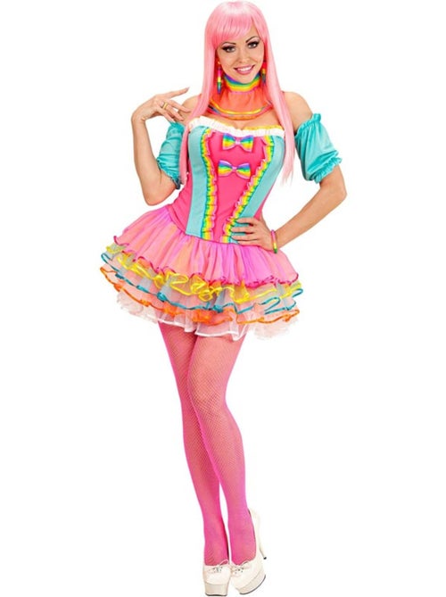 Costume da ragazza fantasy arcobaleno - Kiabi