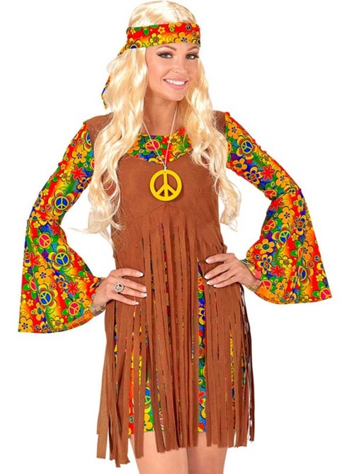 Costume da ragazza hippie con lunghe frange - Kiabi