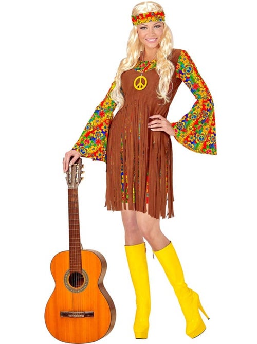 Costume da ragazza hippie con lunghe frange - Kiabi
