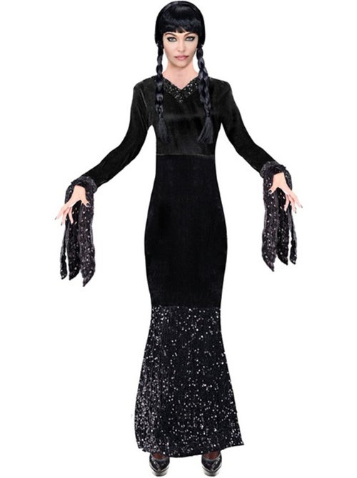 Costume da ragazza sinistra con glitter - Kiabi