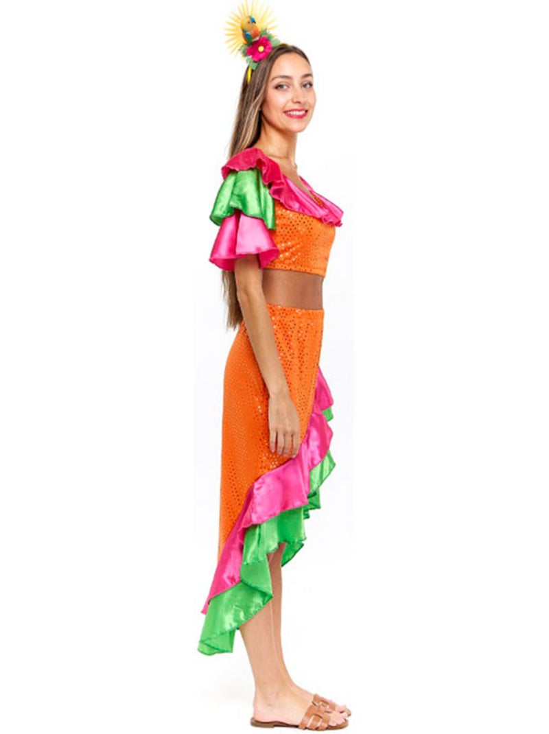Costume da regina della samba Multicolore - Kiabi