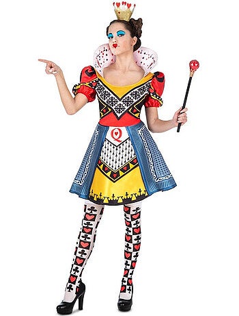 Costume da Regina di Cuori con calze