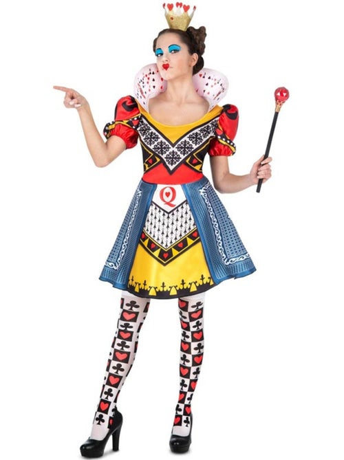Costume da Regina di Cuori con calze - Kiabi