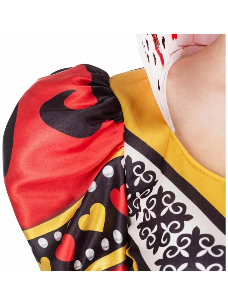 Costume da Regina di Cuori con calze Multicolore - Kiabi