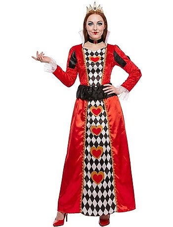 Costume da regina di cuori da donna