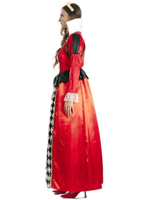 Costume da regina di cuori da donna - Kiabi
