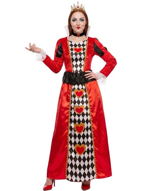 Costume da regina di cuori da donna - Kiabi