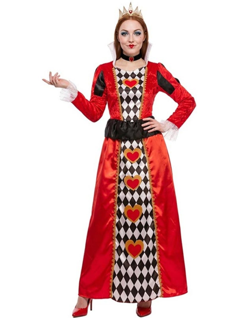 Costume da regina di cuori da donna Multicolore - Kiabi