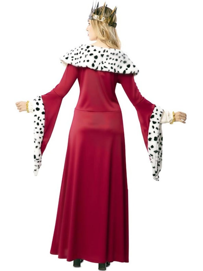 Costume da regina medievale con stampa deluxe da donna Multicolore - Kiabi