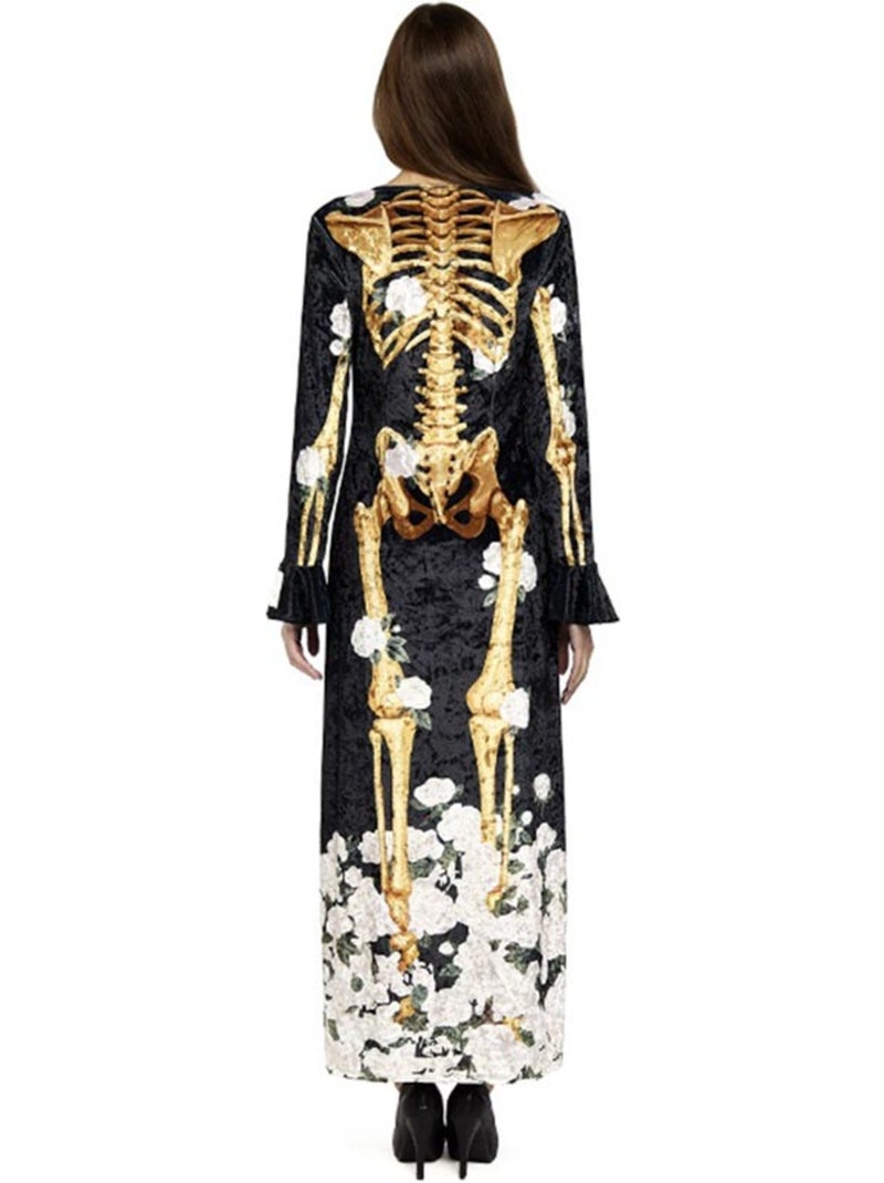Costume da regina scheletro da donna Multicolore - Kiabi