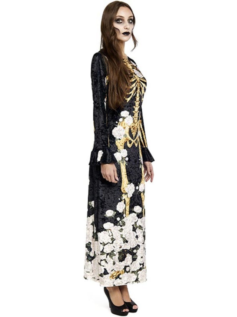 Costume da regina scheletro da donna Multicolore - Kiabi