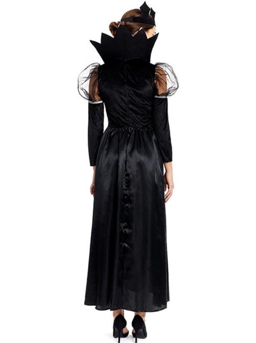Costume da Regina Teschio Oscuro con corona - Kiabi