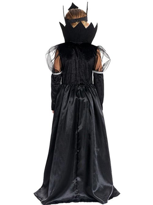 Costume da Regina Teschio Oscuro con corona - Kiabi