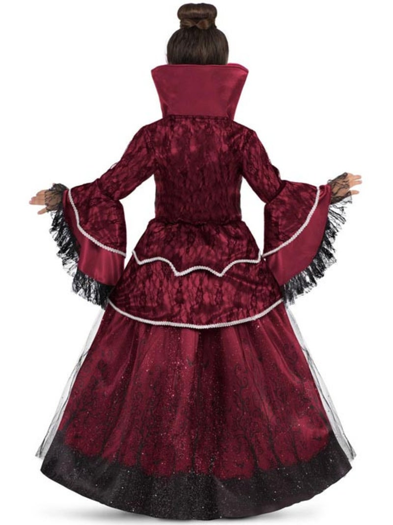 Costume da regina vampira bordeaux con sottoveste Multicolore - Kiabi