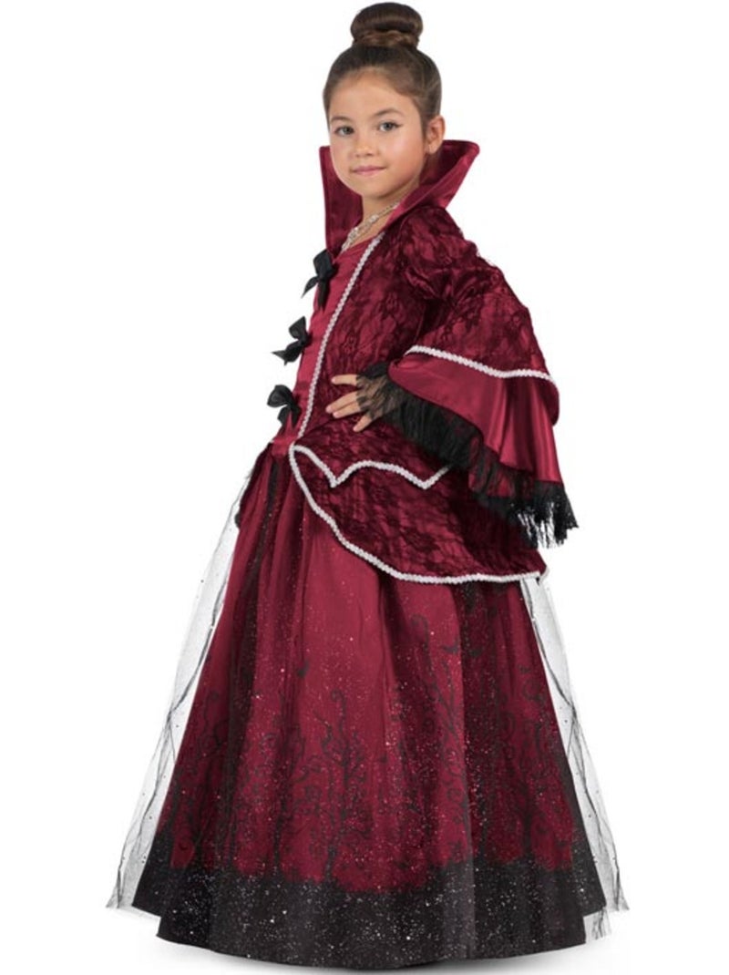 Costume da regina vampira bordeaux con sottoveste Multicolore - Kiabi