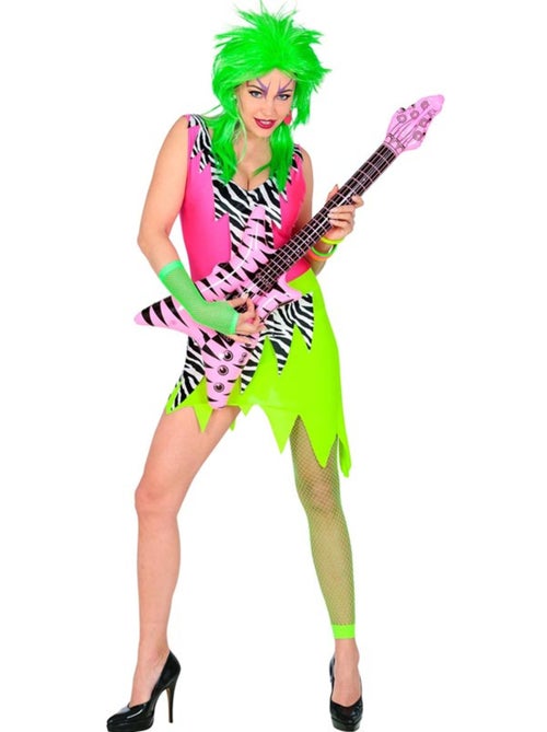 Costume da rock star anni '80 con stampa animalier - Kiabi