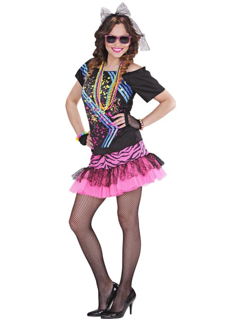 Costume da rocker anni '80 Multicolore - Kiabi