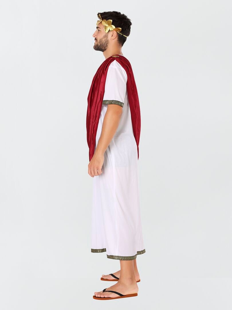 Costume da romano bianco/rosso - Kiabi